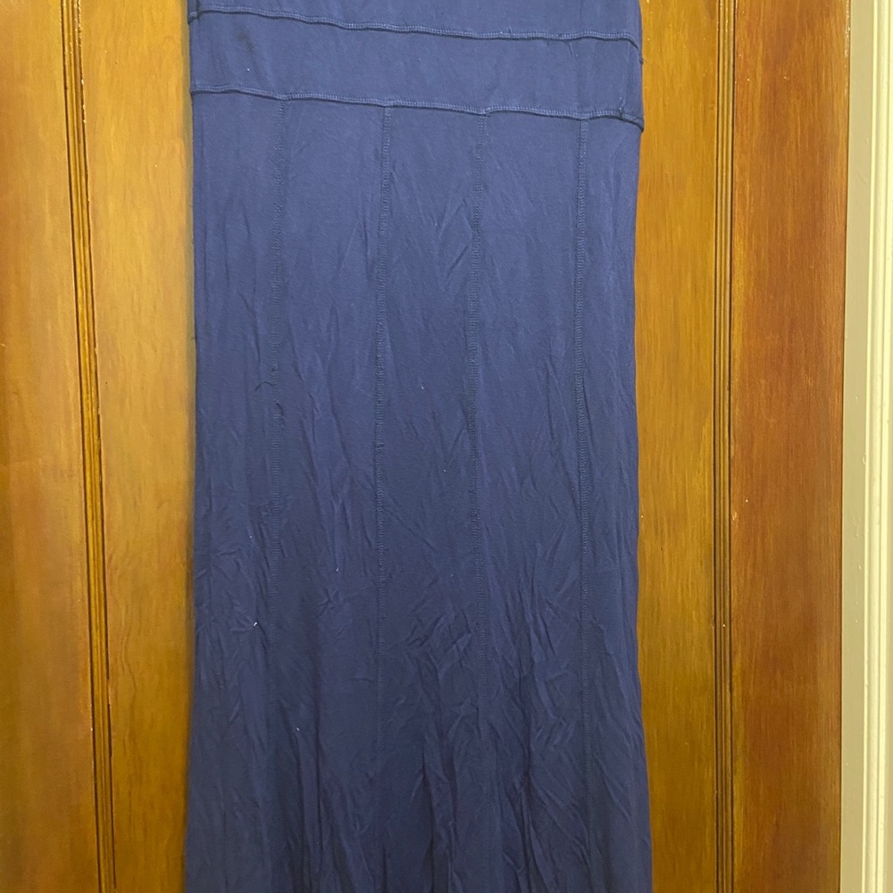 Blue Maxi Skirt